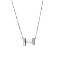 Collana Marcello Pane Donna Letters in Argento Zaffiro CLYL002B - CLYL002B